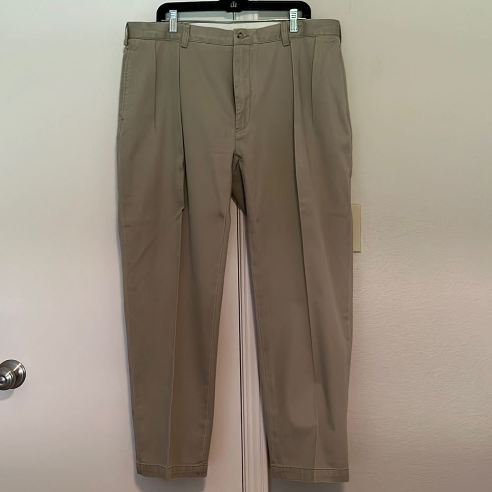 Polo Ralph Lauren darker Khaki pants. Classic fit pleated front 40x30. Like new